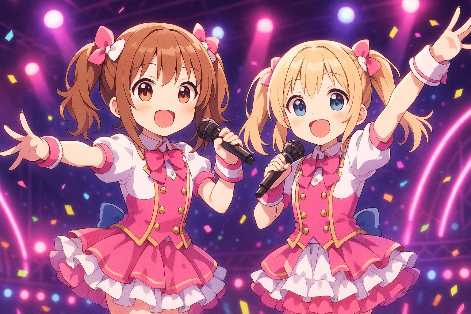 女神视频动漫演示 - 偶像舞台梦